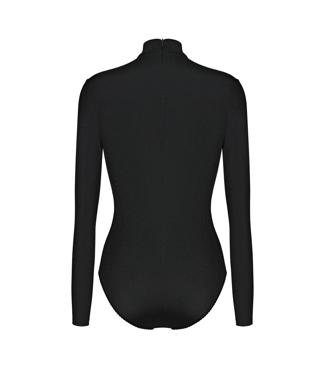 MADI, BLACK BIFLEX TURTLENECK BODYSUIT