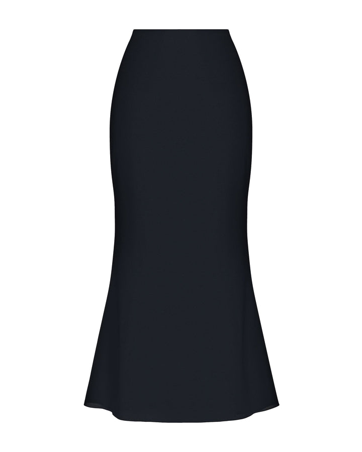 KERILIN, MIDI SKIRT BLACK