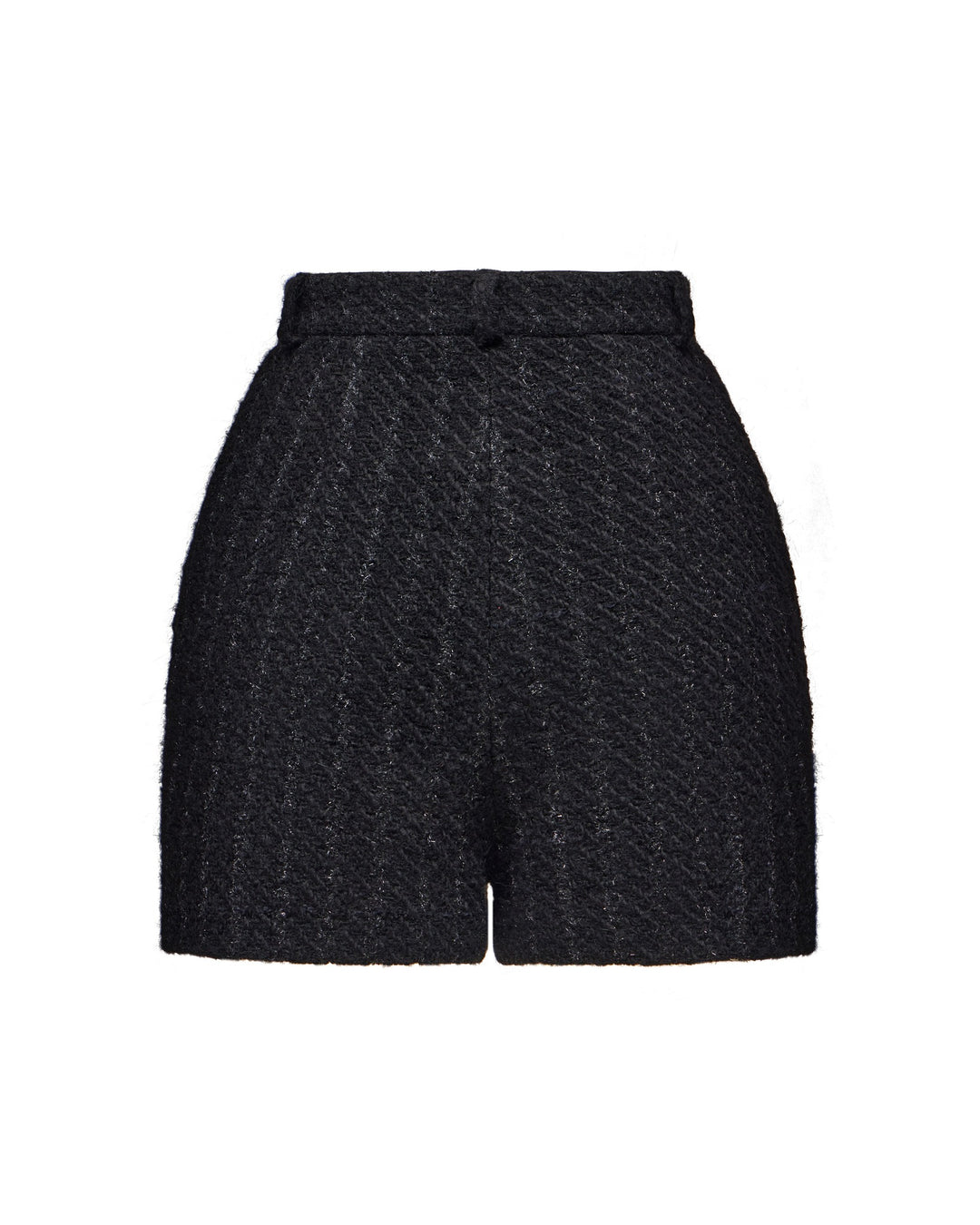 Billiana, mini shorts made of tweed with lurex